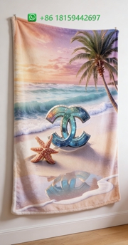 Chanel Throw Blankets
